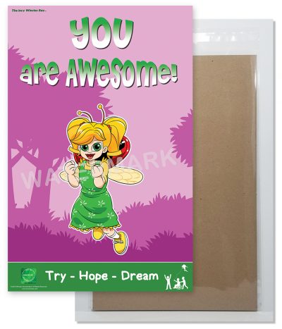 Kids Encouragement Poster You Are Awesome