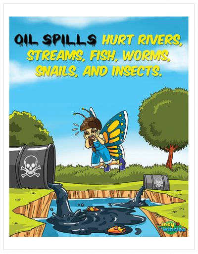 Printable Posters Oil Spills