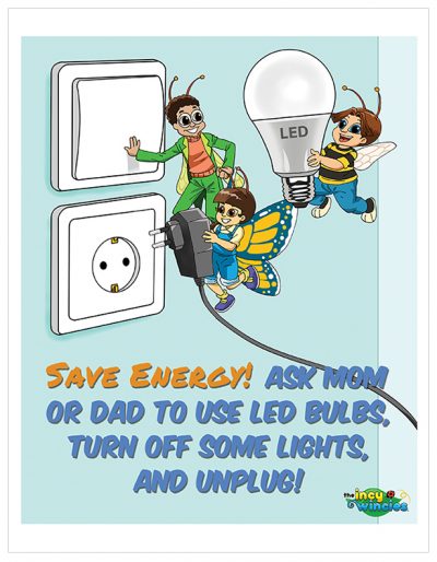 Printable Posters Save Energy