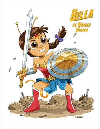Printable Superhero Posters Bella