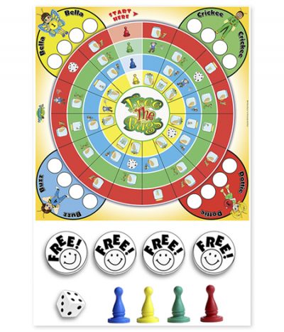 New Kids Board Game Free The Bugs